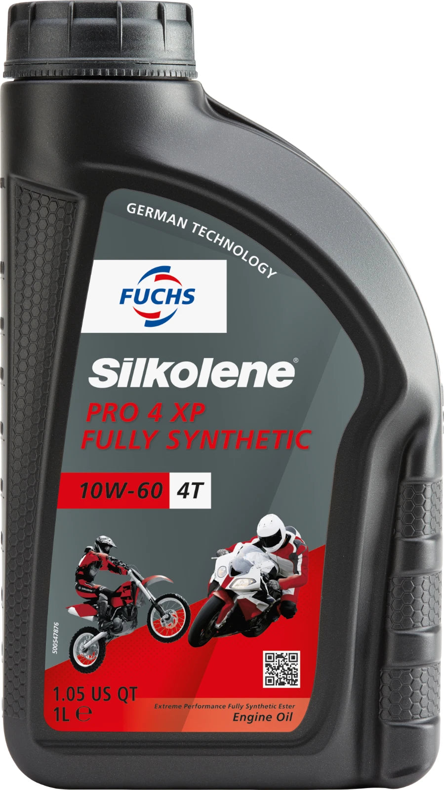 Silkolene Pro 4 10W60 XP Fully Synthetic Motorcyle Engine Oil 1 Litre