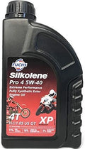 Silkolene PRO 4 5W40 XP Fully Synthetic Motorcycle 4T Engine Oil 1 Litre