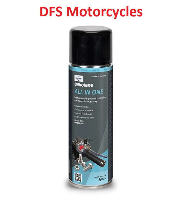 Silkolene Motorcycle Premium Multi-Purpose, Lubricating All in One Spray - 500ml