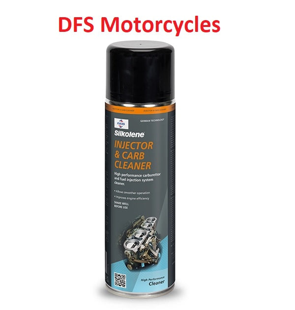 Silkolene Motorcycle Injector and Carb Cleaner High Performance Spray