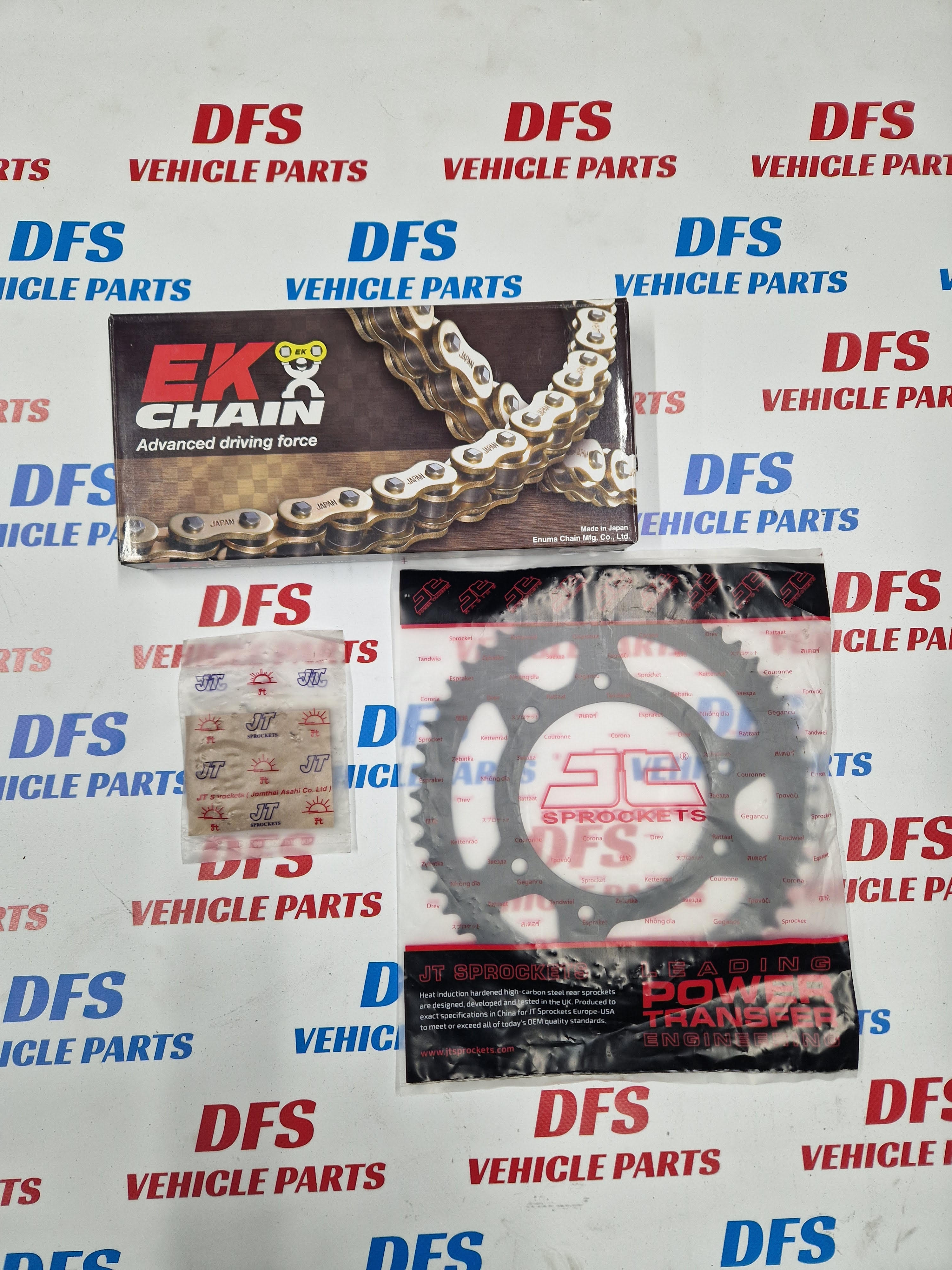 Bandit 600 1995-1999 EK Chain & Sprockets