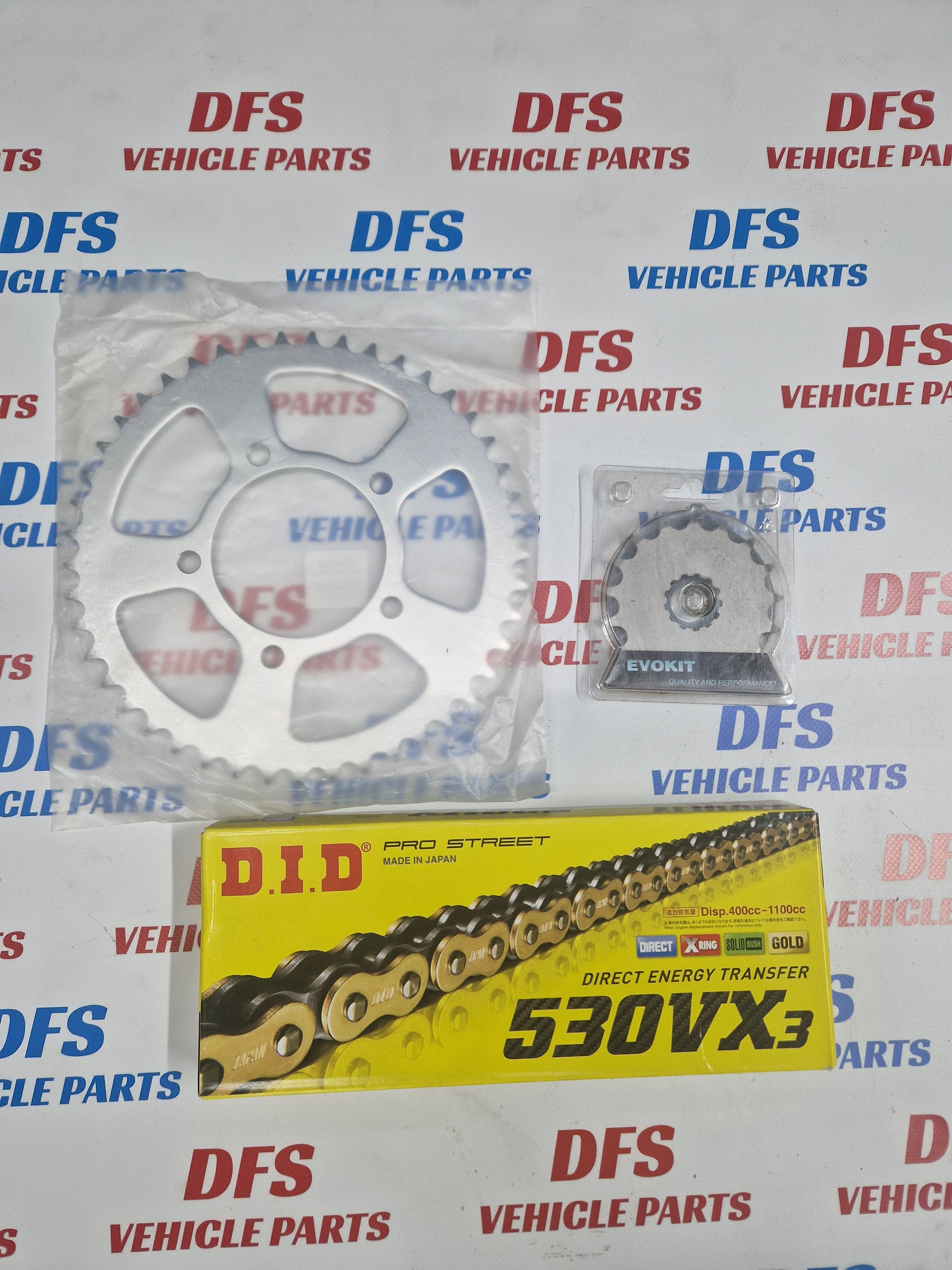 Triumph Adventurer 900 1996-1998 DID Chain and Evo Sprockets