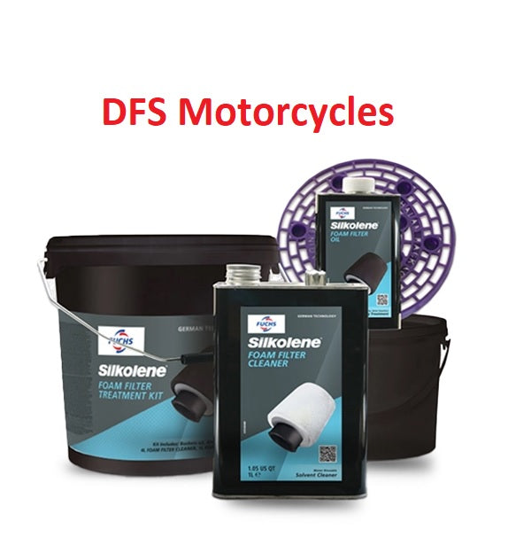 Silkolene Foam Filter Maintenance Kit – Cleaner, Oil, Buckets & Gloves