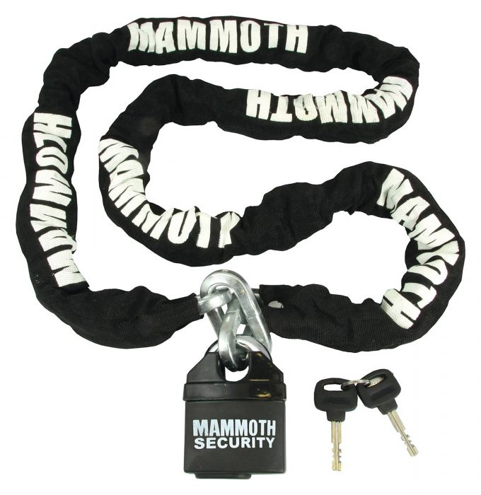 Mammoth 10mm Square Lock & Chain RRP £49.99