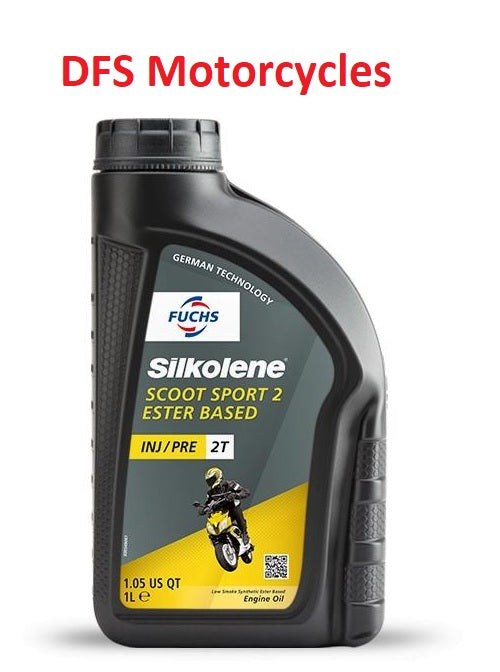 Silkolene SCOOT SPORT 2 2-Stroke Scooter Engine Oil 2T 1 Litre